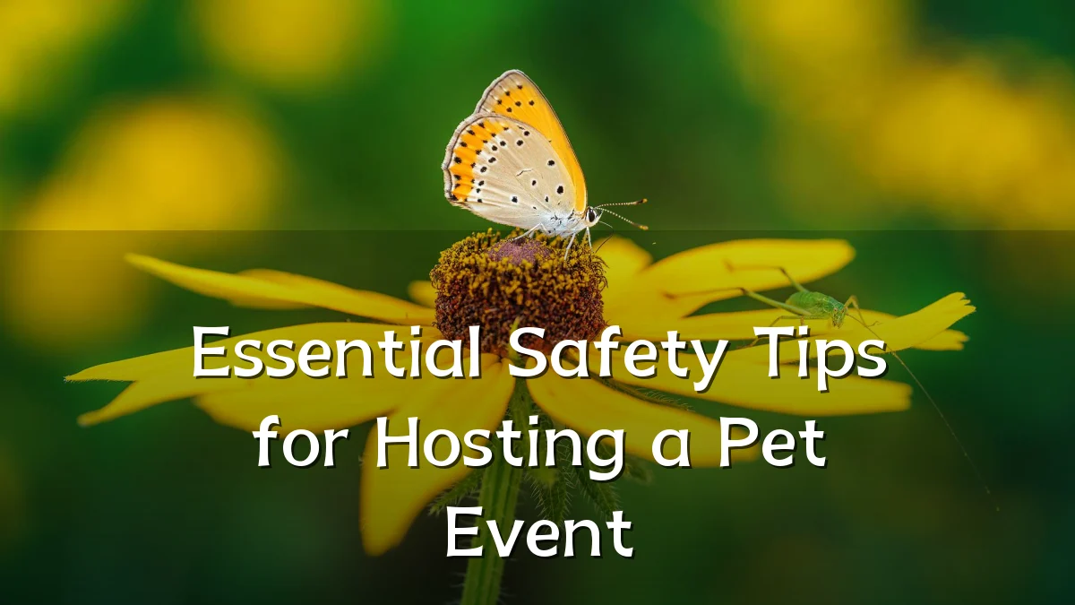 Essential Safety Tips for Hosting a Pet Event