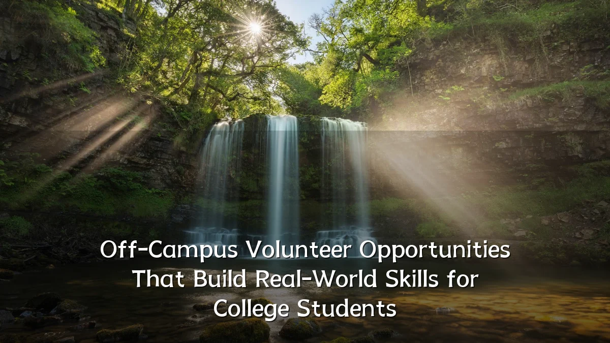 Off-Campus Volunteer Opportunities That Build Real-World Skills for College Students